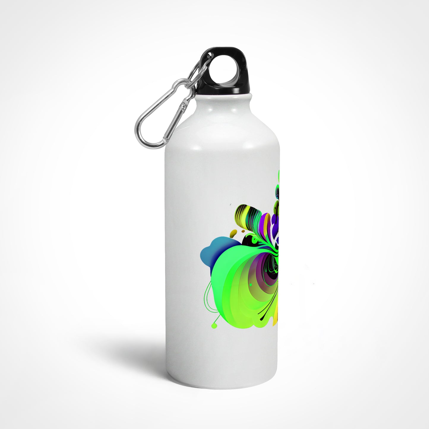 JOVIN-MV Sipper Bottle In White Floral
