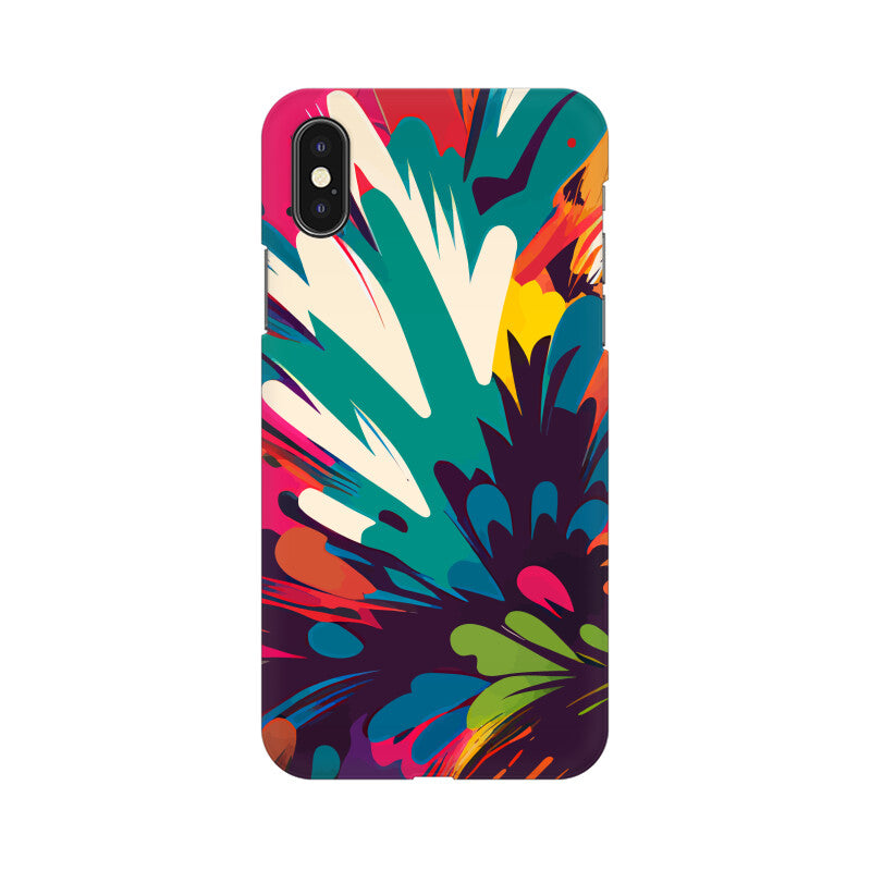 JOVIN-MV Apple iPhone Sublimation Phone Case Floral Black All Models