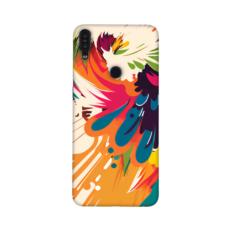 JOVIN-MV Asus Zenfone Sublimation Phone Case In Cream Floral All Models