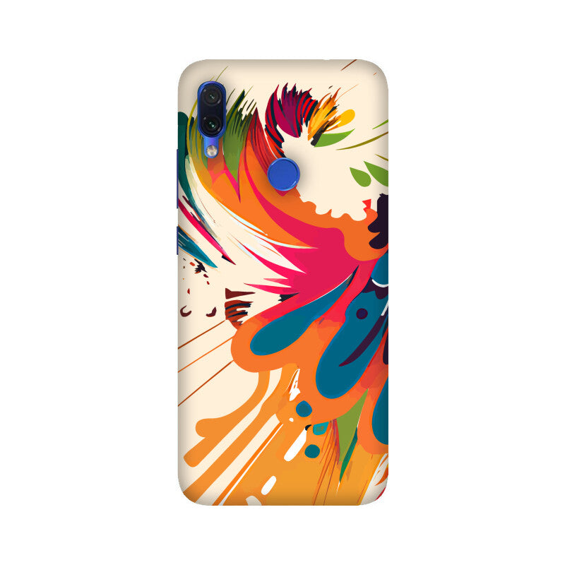 JOVIN-MV Xiaomi Redmi Sublimation Phone Case In Cream Floral All Models