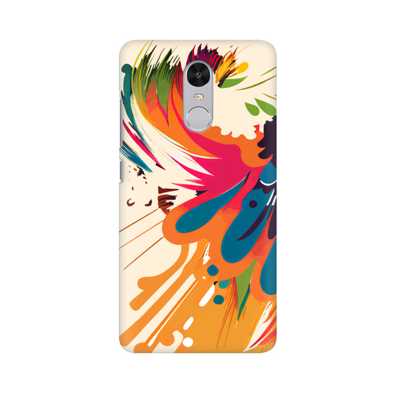 JOVIN-MV Xiaomi Redmi Sublimation Phone Case In Cream Floral All Models