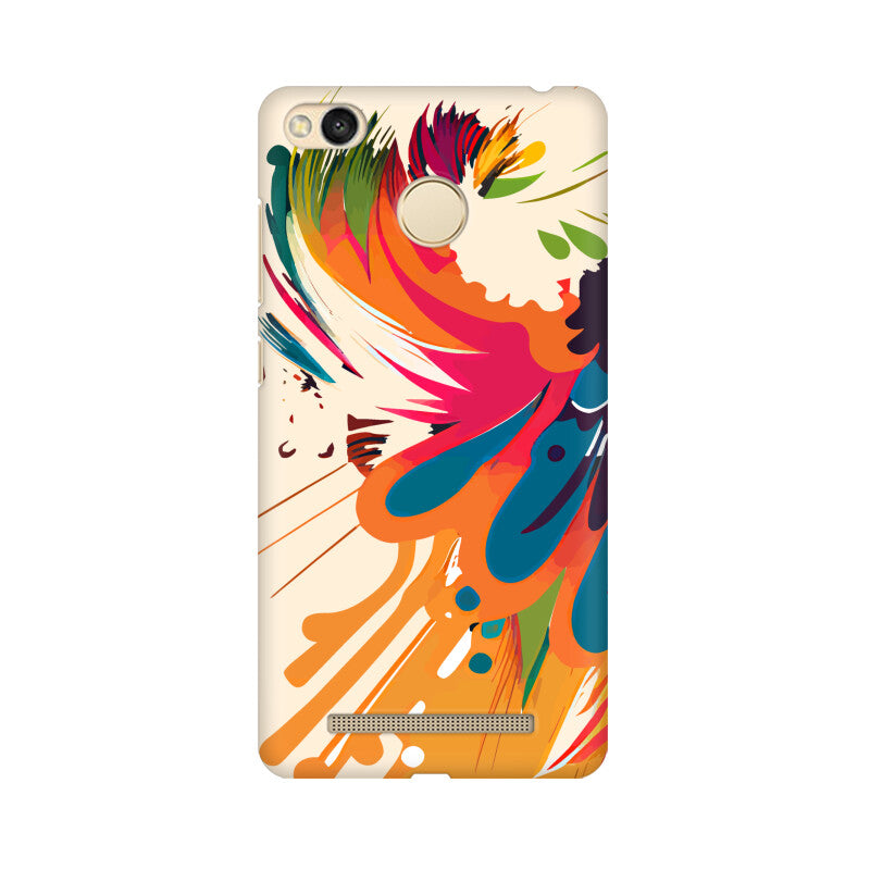 JOVIN-MV Xiaomi Redmi Sublimation Phone Case In Cream Floral All Models