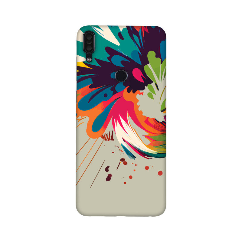 JOVIN-MV Asus Sublimation Phone Case In Silver Floral All Models