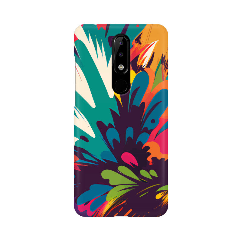 JOVIN-MV Moto Sublimation Phone Case In Floral Black All Models