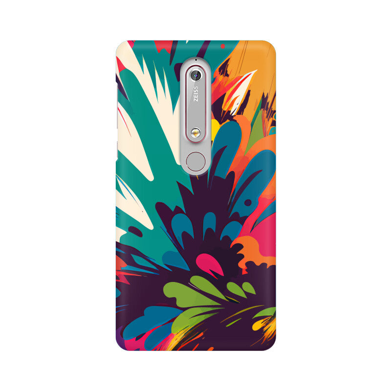 JOVIN-MV Moto Sublimation Phone Case In Floral Black All Models
