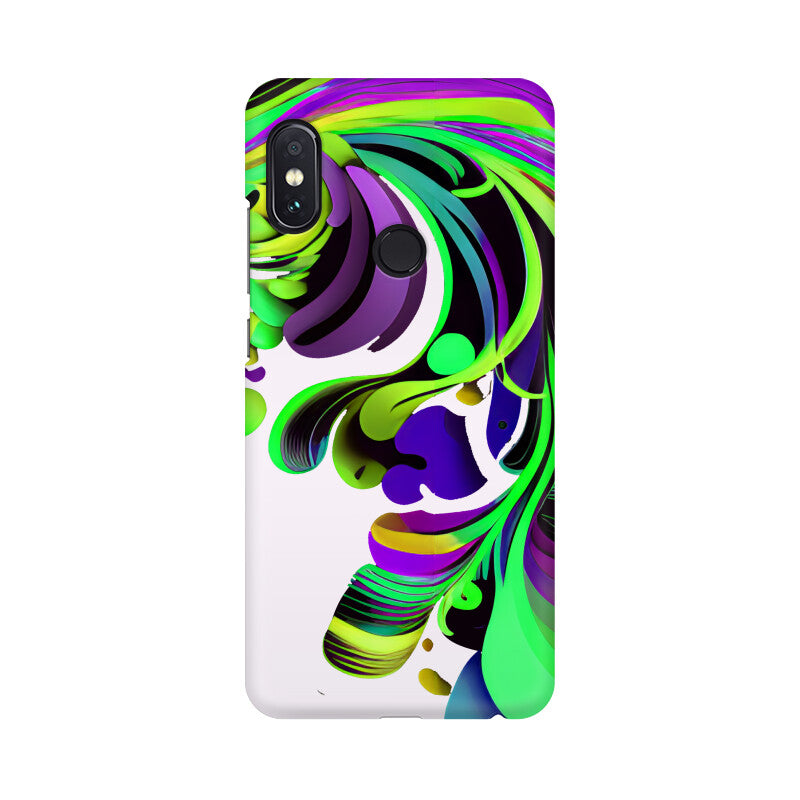 JOVIN-MV Xiaomi Redmi Sublimation Phone Case In White Floral All Models