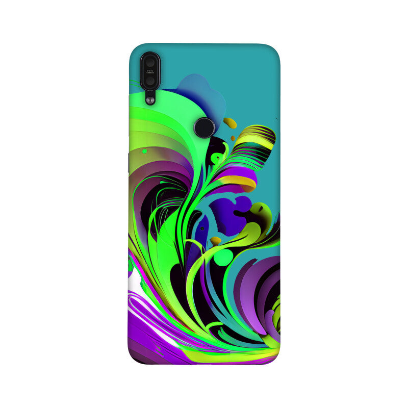 JOVIN-MV Asus Sublimation Phone Case In Green Floral All Models
