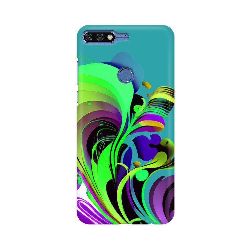 JOVIN-MV Huawei Sublimation Phone Case In Green Floral All Models