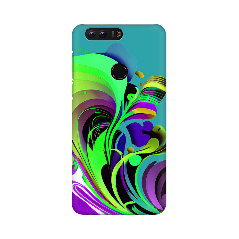 JOVIN-MV Huawei Sublimation Phone Case In Green Floral All Models