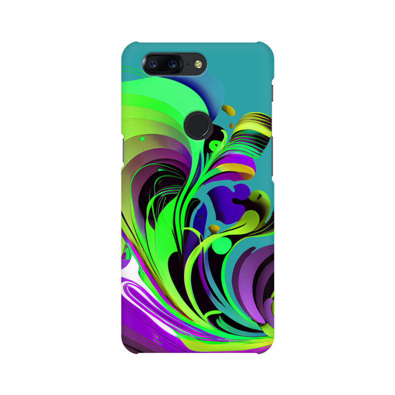 JOVIN-MV OnePlus Sublimation Phone Case In Green Floral All Models