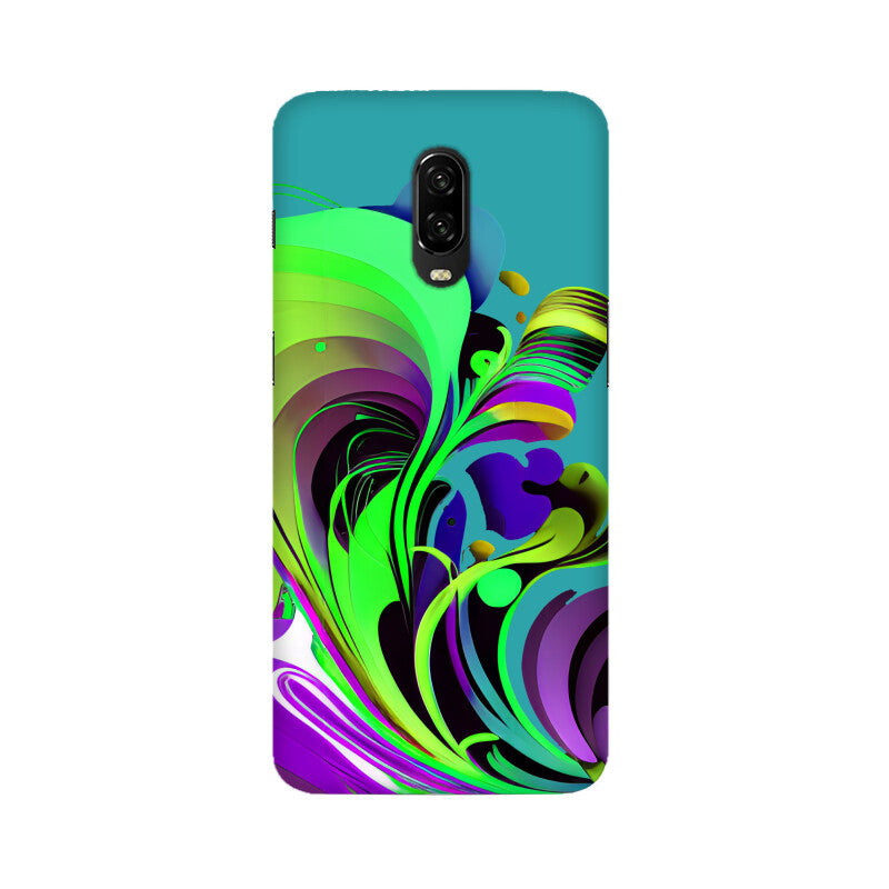 JOVIN-MV OnePlus Sublimation Phone Case In Green Floral All Models