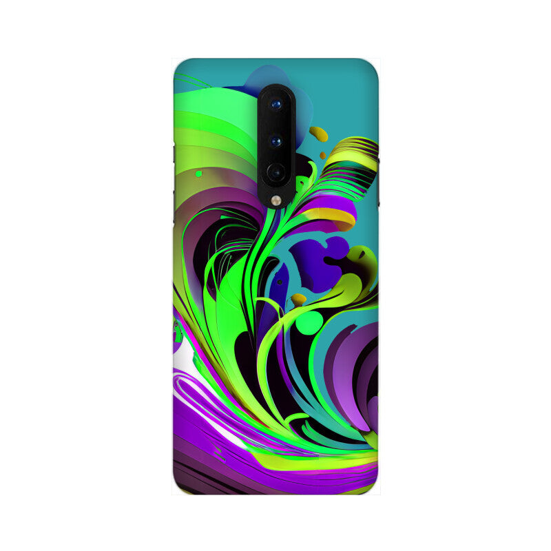 JOVIN-MV OnePlus Sublimation Phone Case In Green Floral All Models