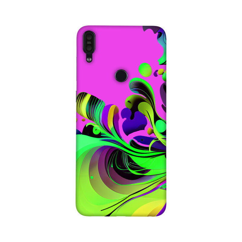 JOVIN-MV Asus Sublimation Phone Case In Purple Floral All Models