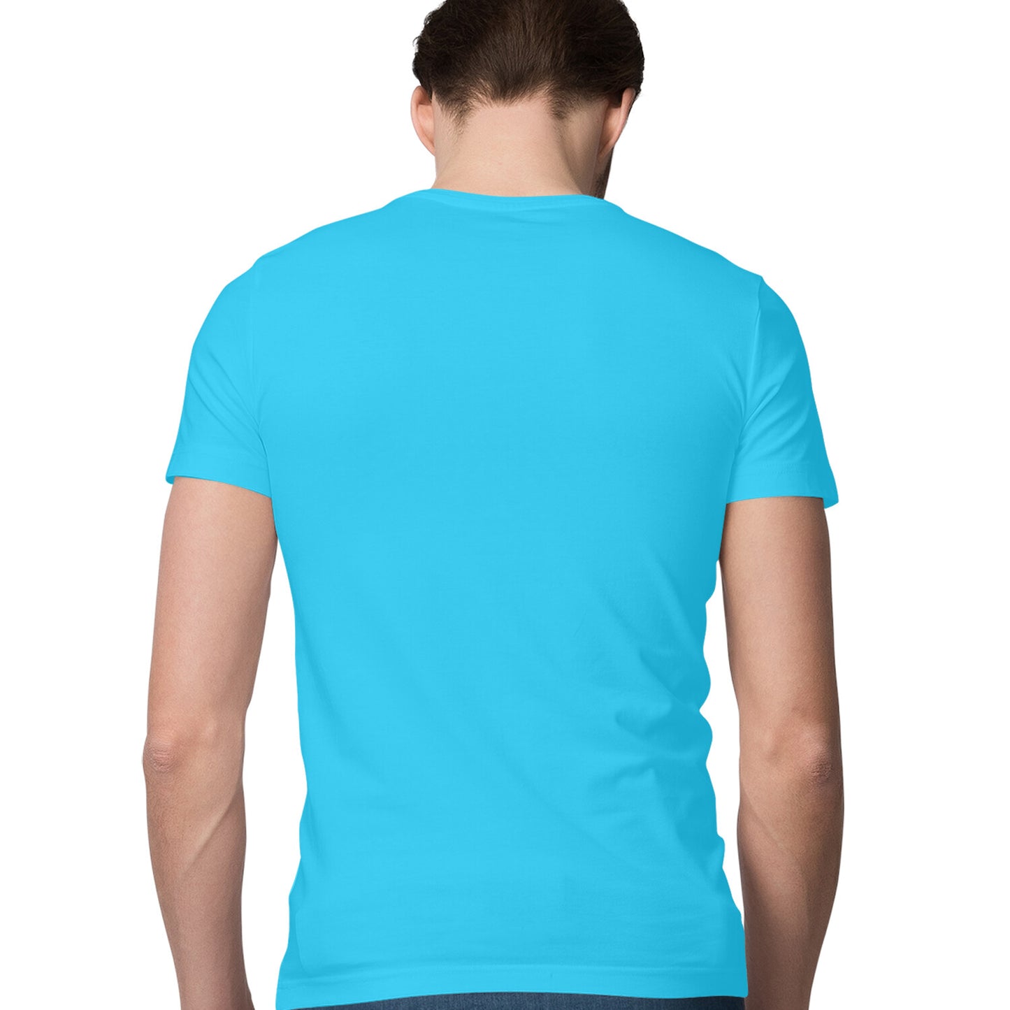JOVIN-MV Men's Half Sleeve Round Neck T Shirt Installing Muscles
