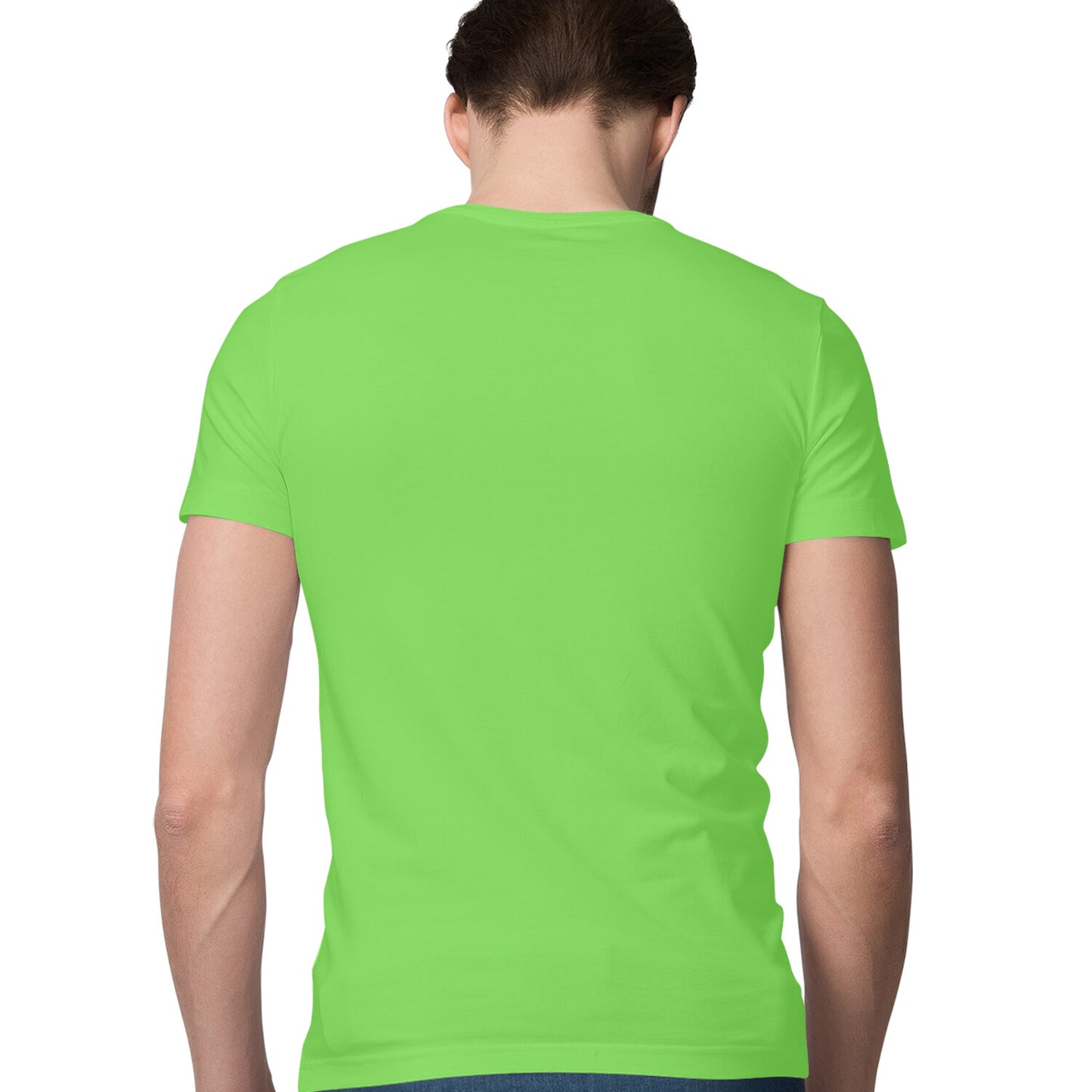 JOVIN-MV Men's Half Sleeve Round Neck T Shirt Installing Muscles