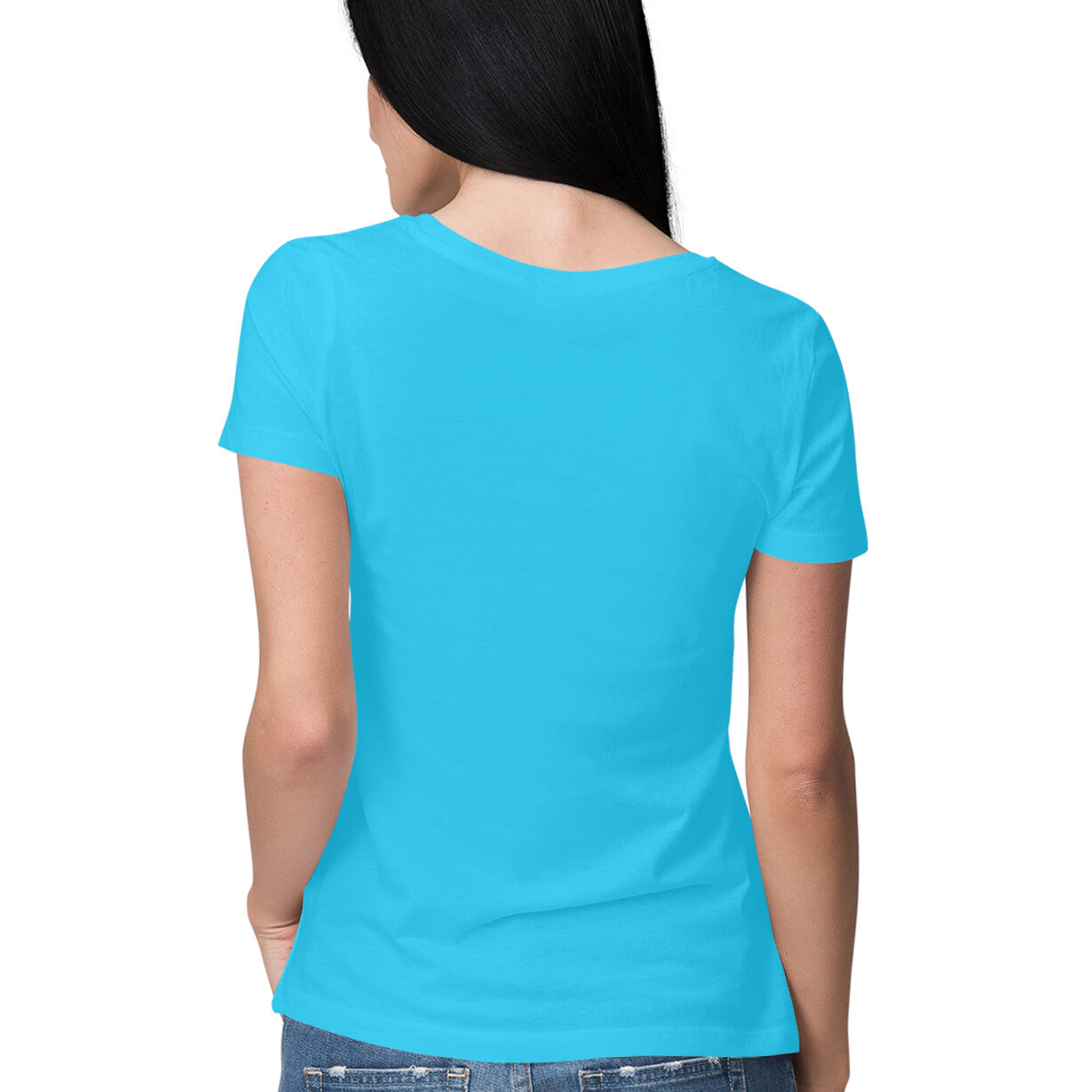 JOVIN-MV Women's Half Sleeve Round Neck T-Shirt
