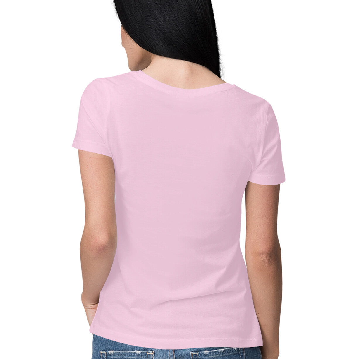 JOVIN-MV Women's Half Sleeve Round Neck T-Shirt