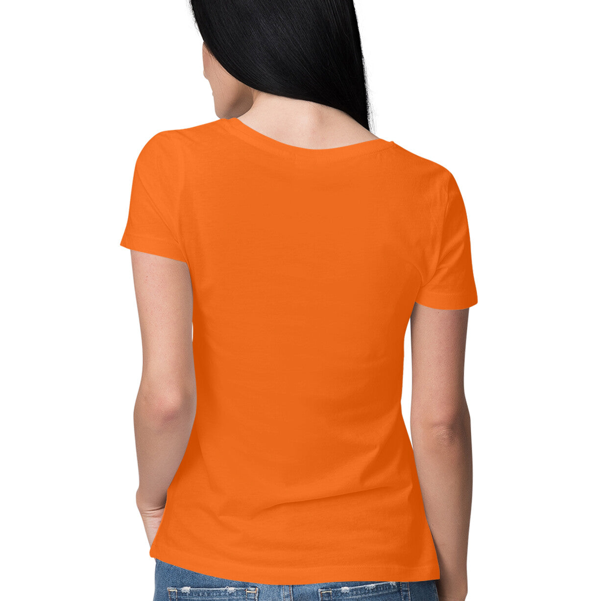 JOVIN-MV Women's Half Sleeve Round Neck T-Shirt