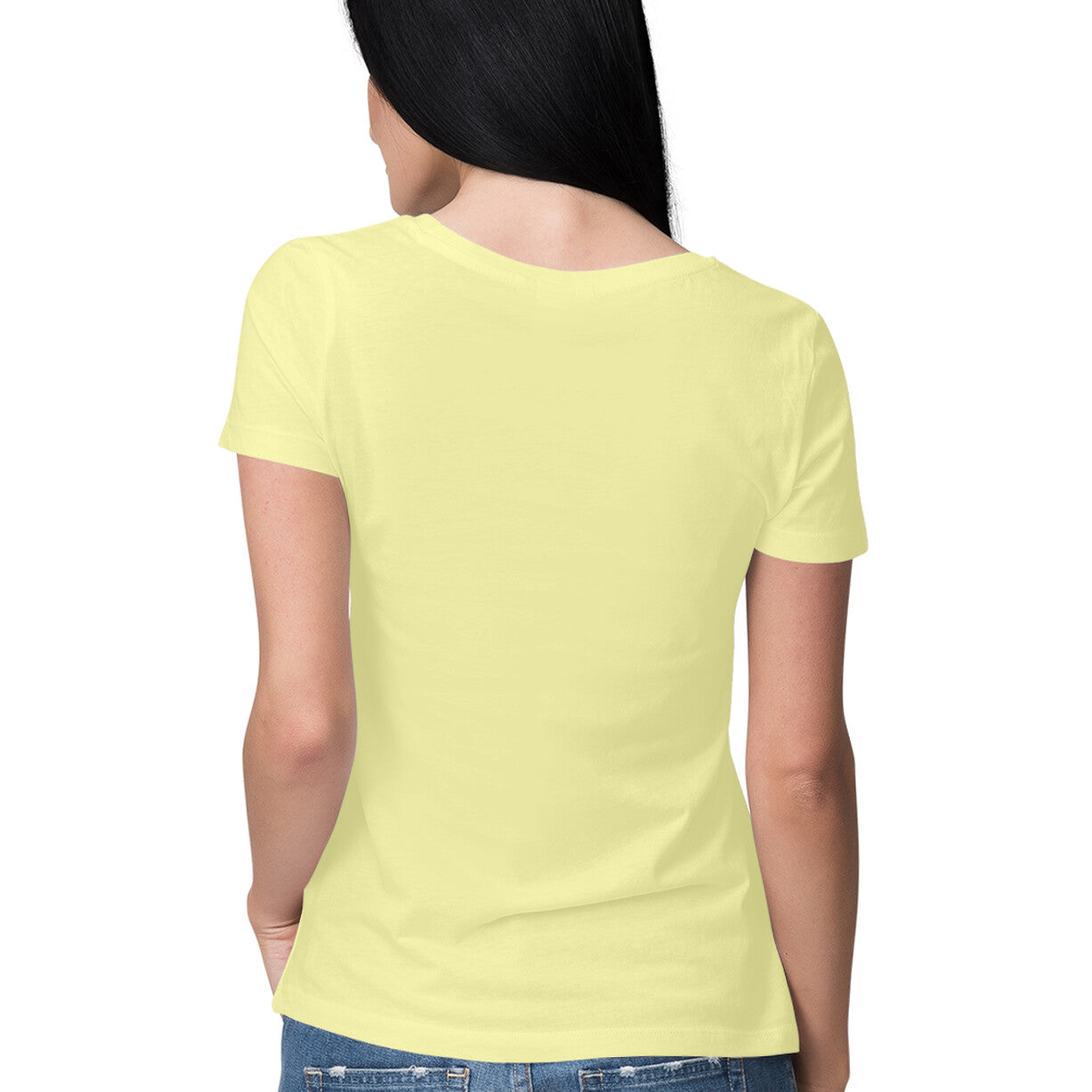 JOVIN-MV Women's Half Sleeve Round Neck T-Shirt