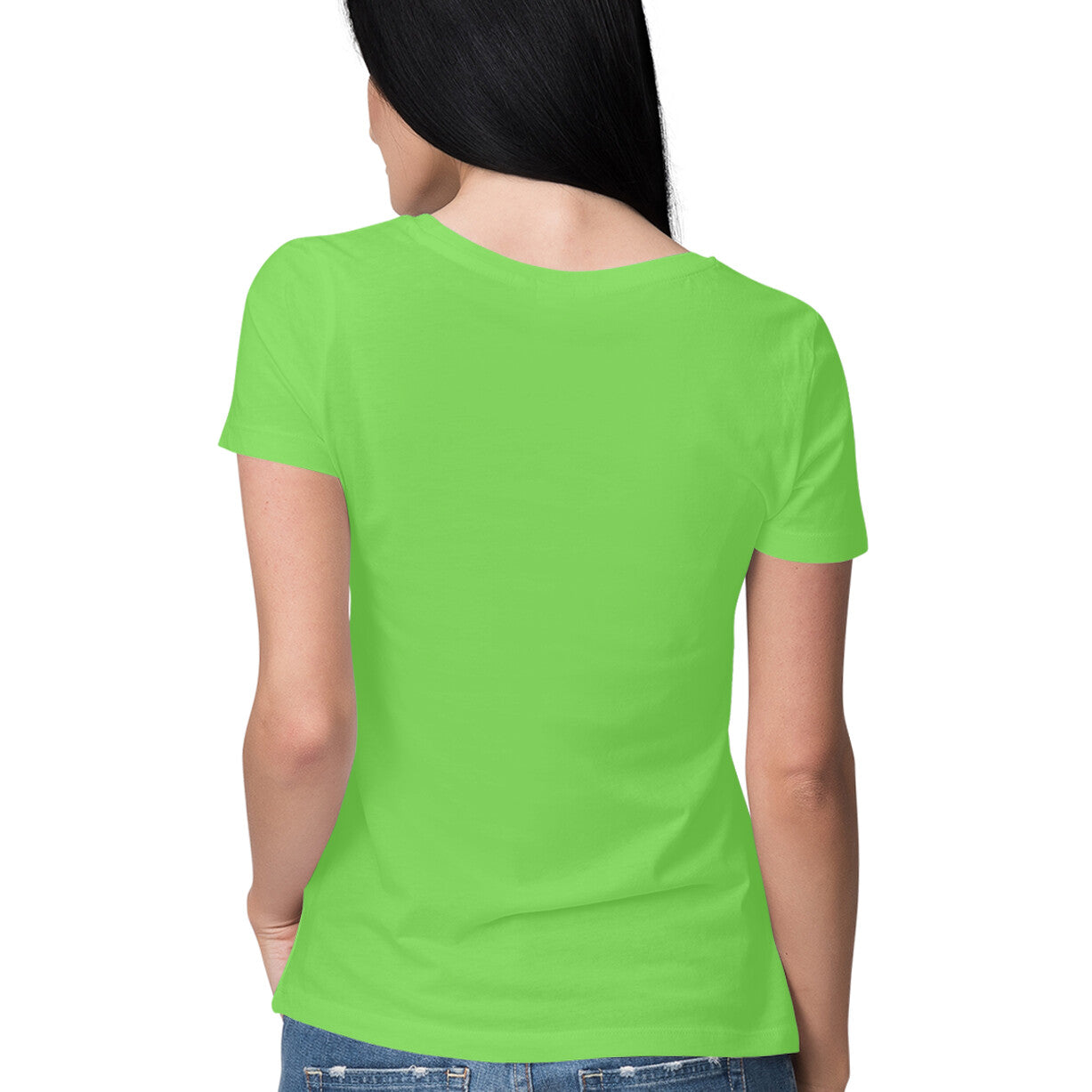 JOVIN-MV Women's Half Sleeve Round Neck T-Shirt