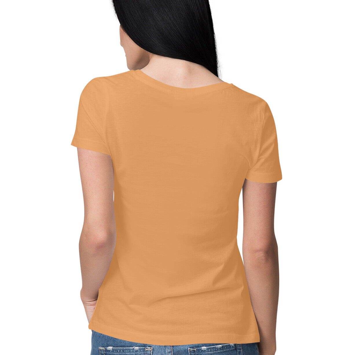 JOVIN-MV Women's Half Sleeve Round Neck T-Shirt