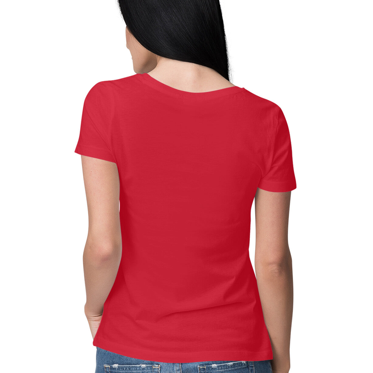 JOVIN-MV Women's Half Sleeve Round Neck T-Shirt