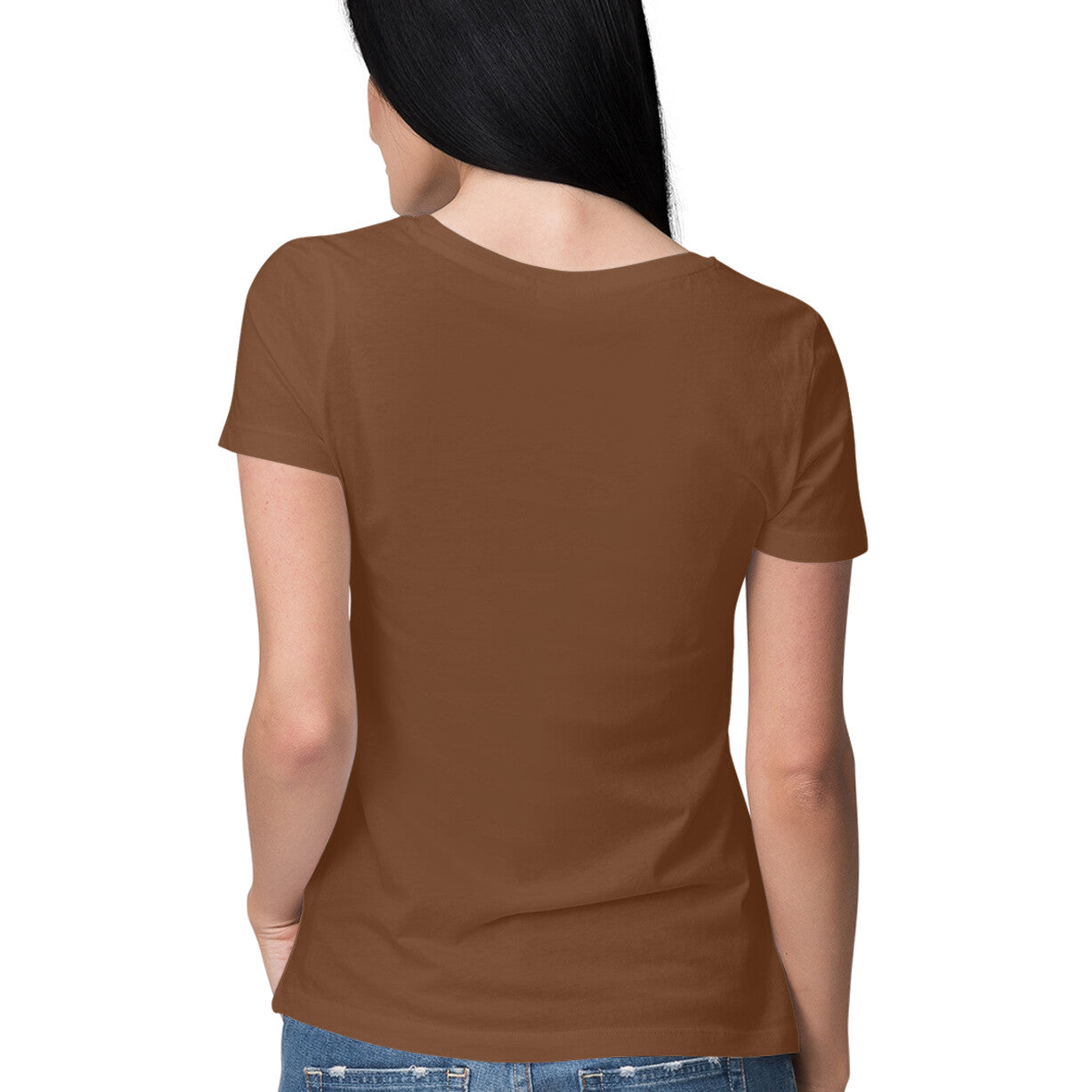 JOVIN-MV Women's Half Sleeve Round Neck T-Shirt