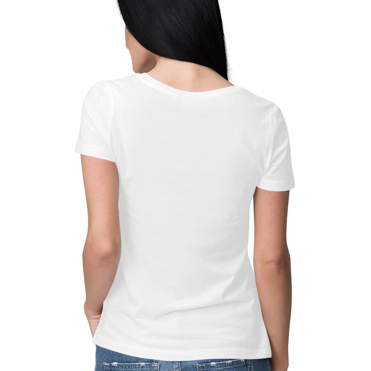 JOVIN-MV Women's Half Sleeve Round Neck T-Shirt
