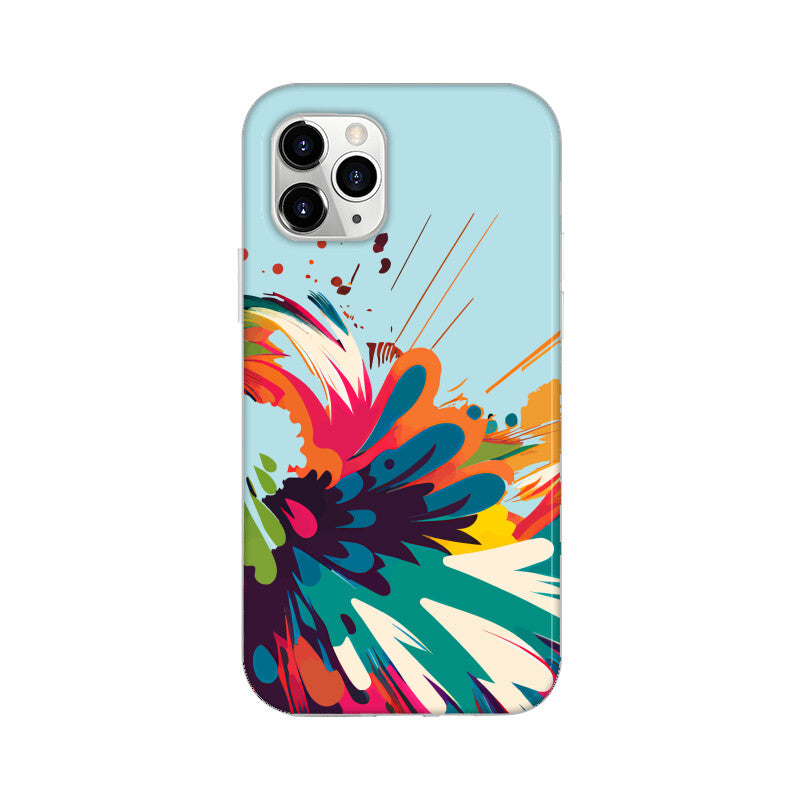 JOVIN-MV Apple iPhone Sublimation Phone Case Blue Floral All Models