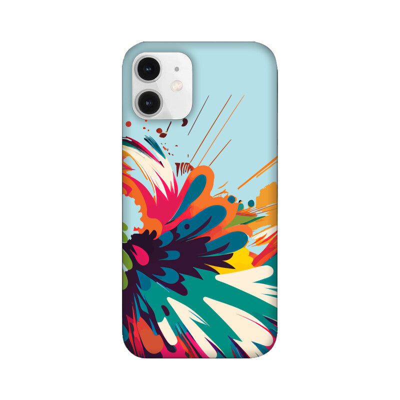 JOVIN-MV Apple iPhone Sublimation Phone Case Blue Floral All Models