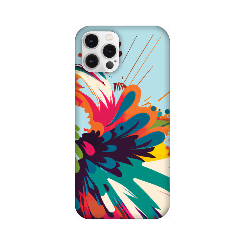 JOVIN-MV Apple iPhone Sublimation Phone Case Blue Floral All Models