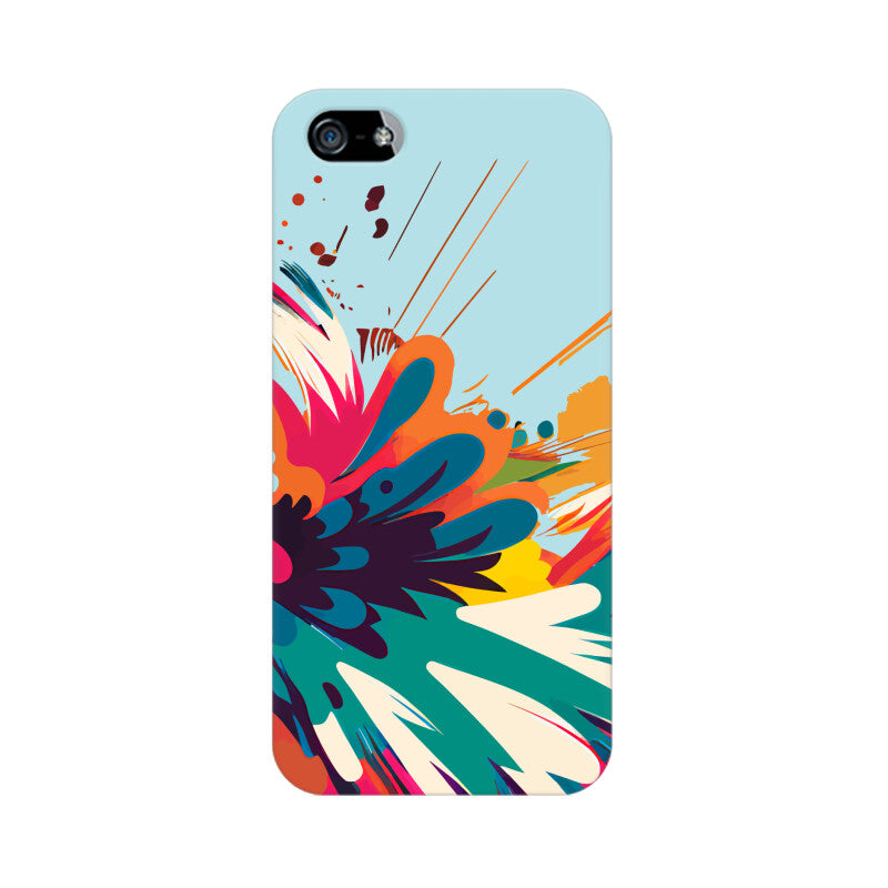 JOVIN-MV Apple iPhone Sublimation Phone Case Blue Floral All Models