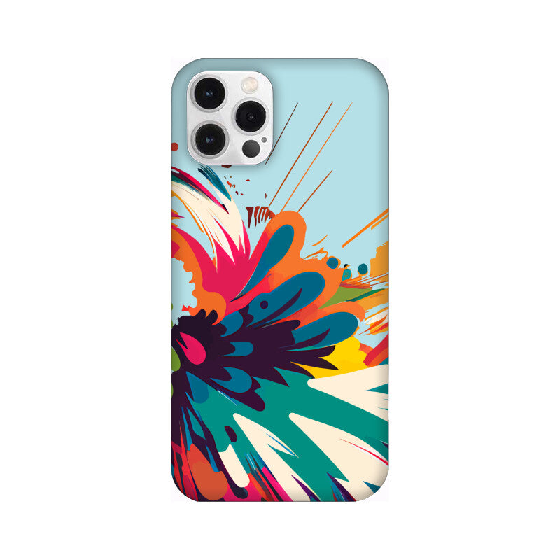 JOVIN-MV Apple iPhone Sublimation Phone Case Blue Floral All Models