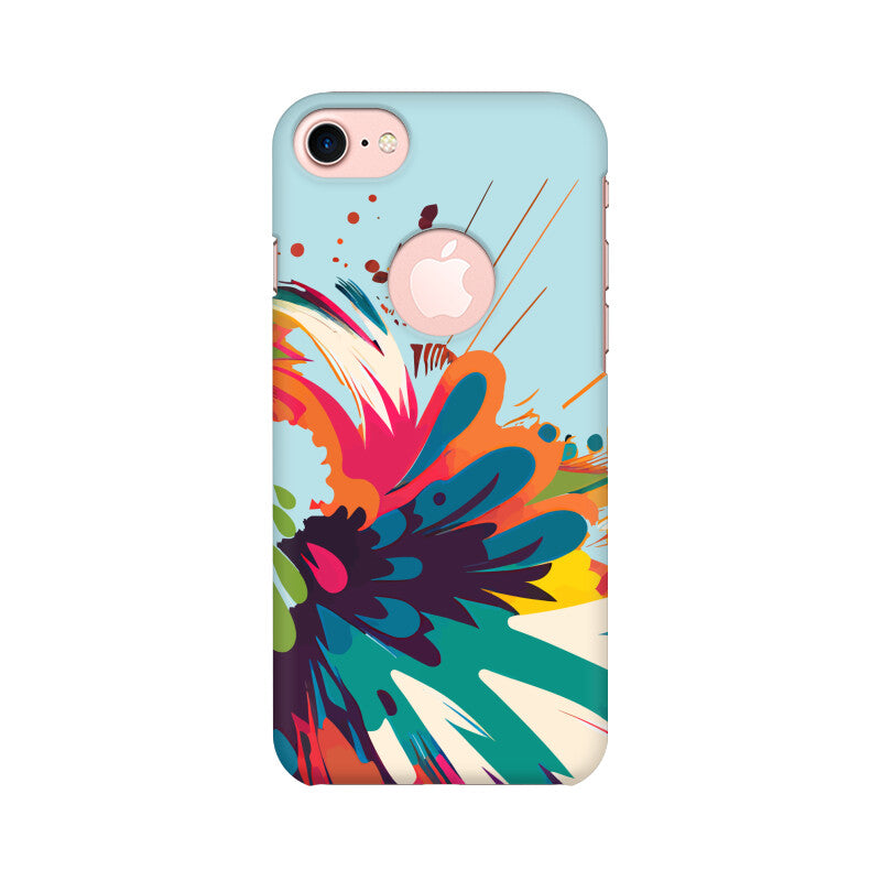 JOVIN-MV Apple iPhone Sublimation Phone Case Blue Floral All Models