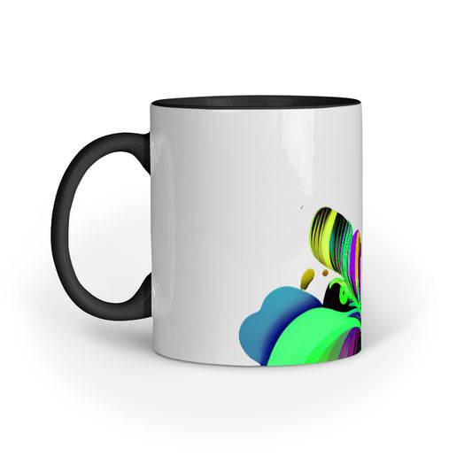 JOVIN-MV Color Changing Mug in White Floral