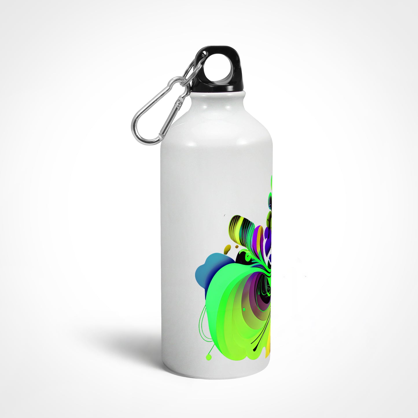 JOVIN-MV Sipper Bottle In White Floral