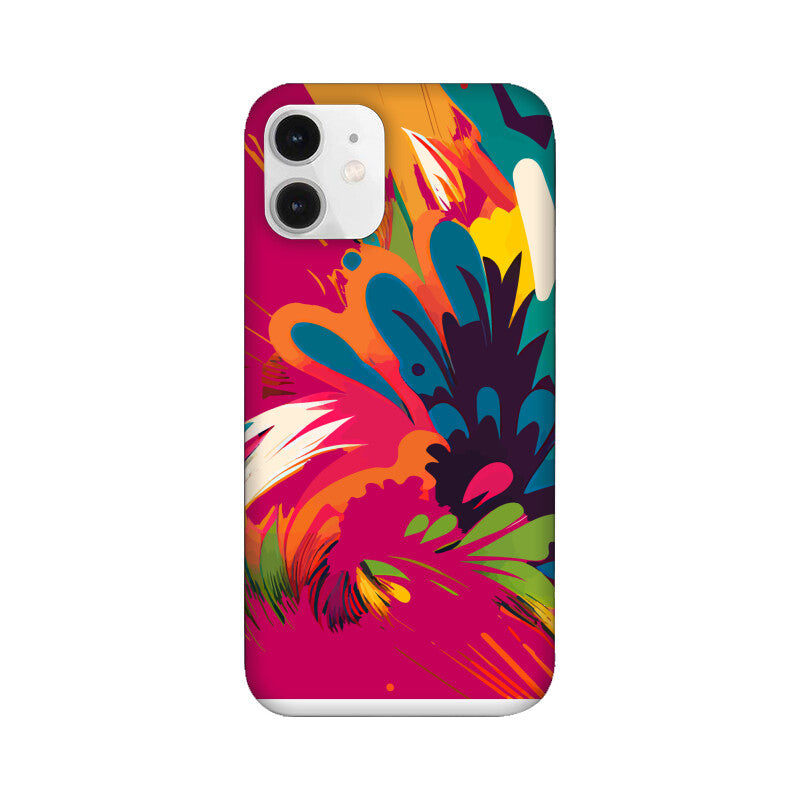 JOVIN-MV Apple iPhone Sublimation Phone Case Magenta Floral All Models