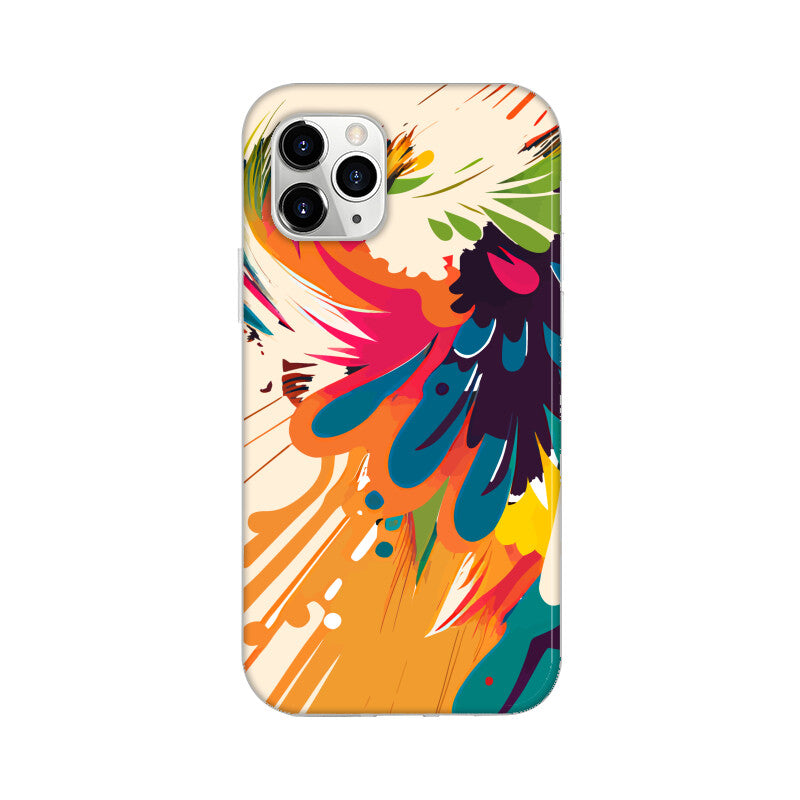 JOVIN-MV Apple iPhone Sublimation Phone Case Cream Floral All Models