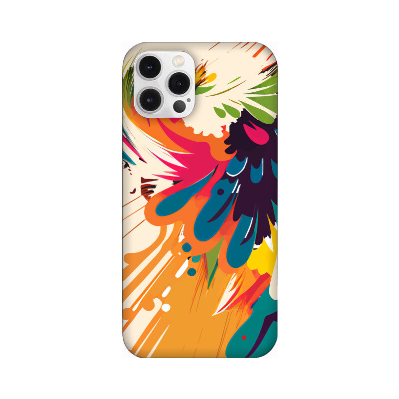 JOVIN-MV Apple iPhone Sublimation Phone Case Cream Floral All Models