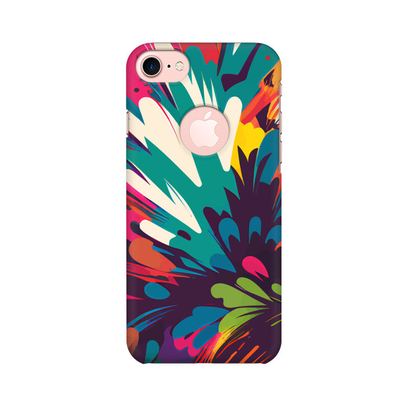 JOVIN-MV Apple iPhone Sublimation Phone Case Floral Black All Models