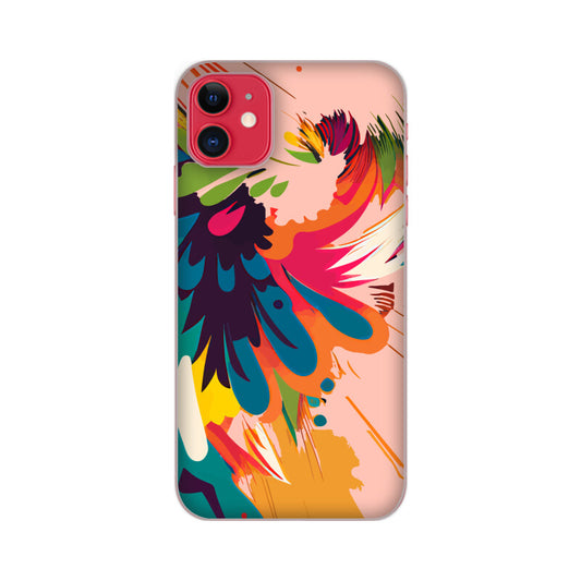 JOVIN-MV Apple iPhone Sublimation Phone Case Peach Floral All Models