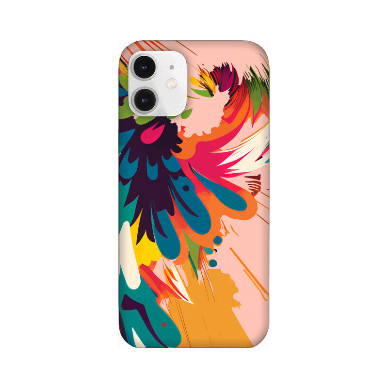 JOVIN-MV Apple iPhone Sublimation Phone Case Peach Floral All Models