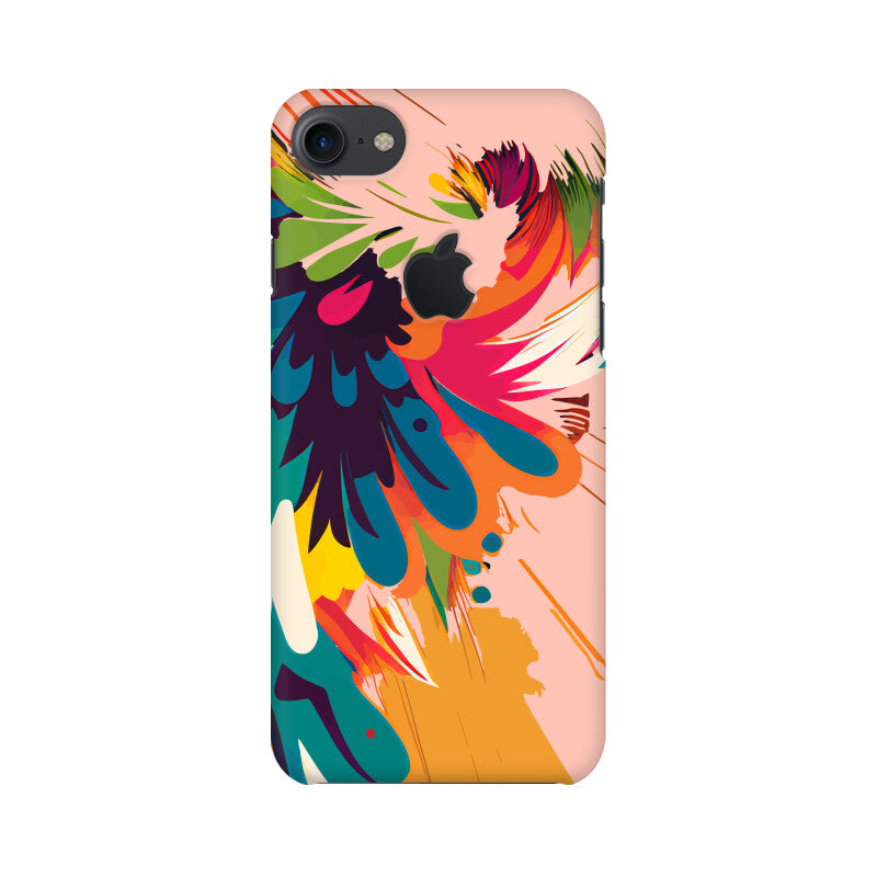 JOVIN-MV Apple iPhone Sublimation Phone Case Peach Floral All Models