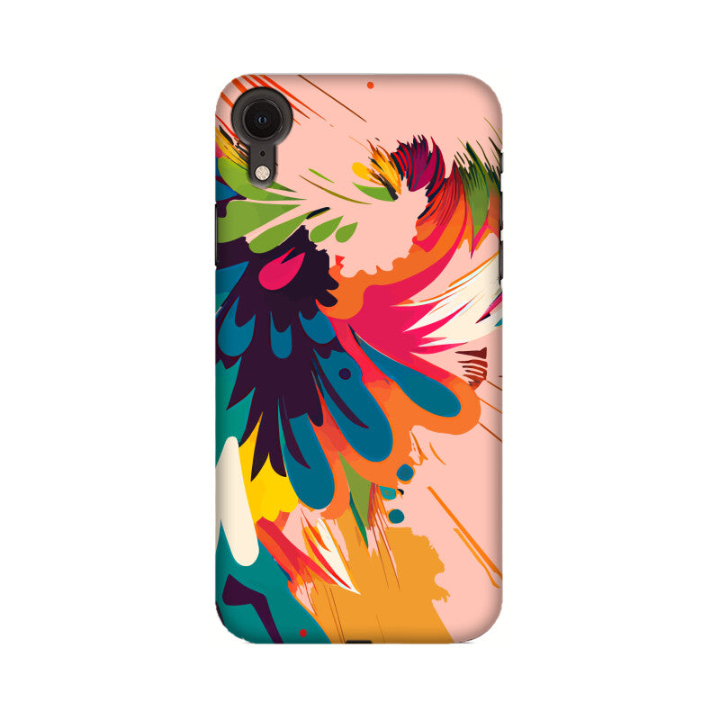 JOVIN-MV Apple iPhone Sublimation Phone Case Peach Floral All Models