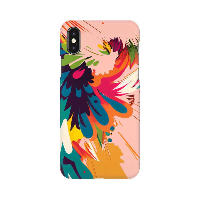 JOVIN-MV Apple iPhone Sublimation Phone Case Peach Floral All Models