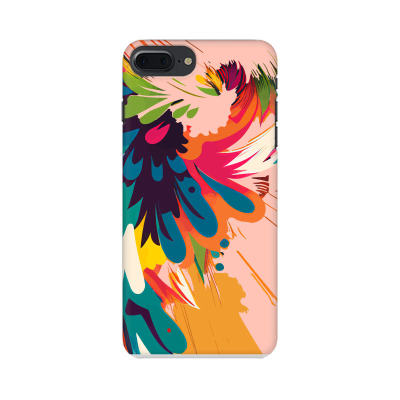 JOVIN-MV Apple iPhone Sublimation Phone Case Peach Floral All Models