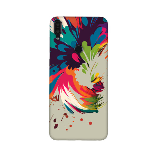 JOVIN-MV Huawei Sublimation Phone Case Silver Floral All Models