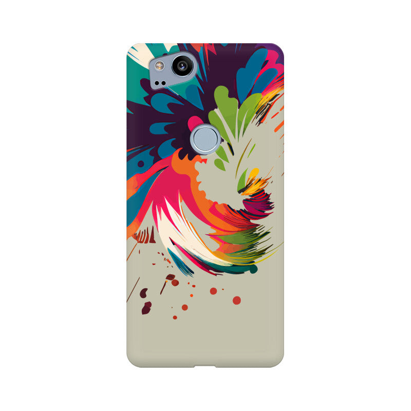 JOVIN-MV Google Pixel Sublimation Phone Case In Silver Floral