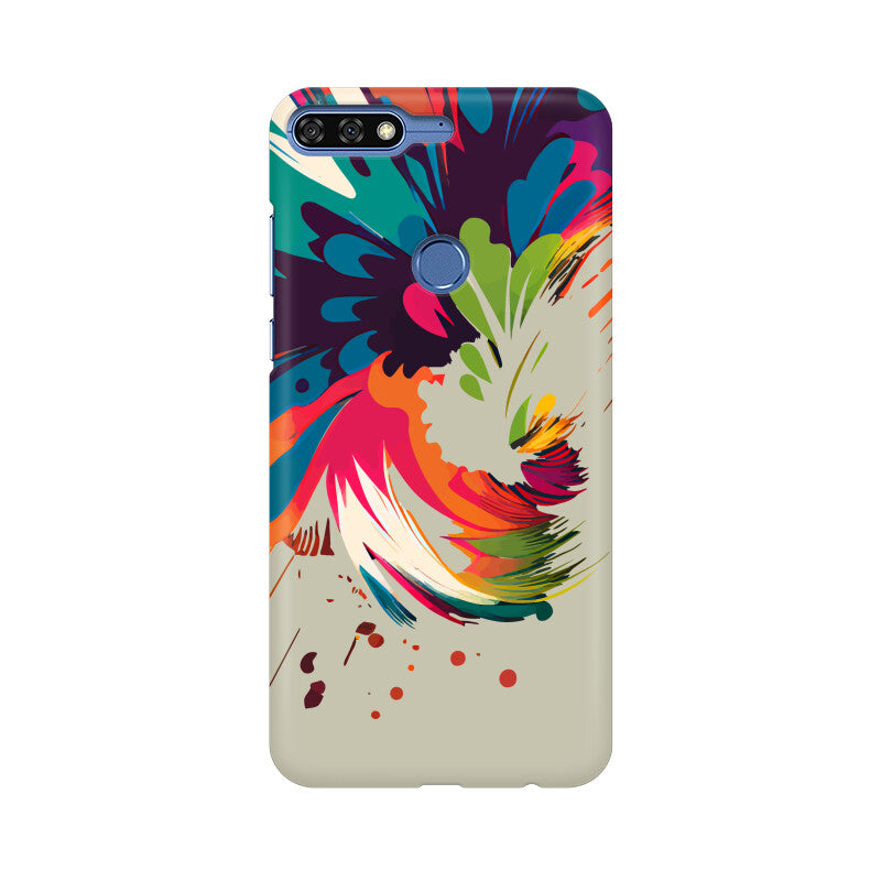 JOVIN-MV Huawei Sublimation Phone Case Silver Floral All Models