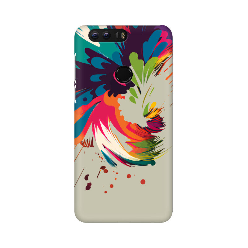 JOVIN-MV Huawei Sublimation Phone Case Silver Floral All Models